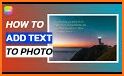 Add Text To Photo Editor related image