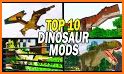 Jurassic Craft Dinosaurs Mod MCPE related image