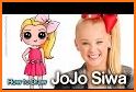 Coloring Book for Jojo Siwa related image