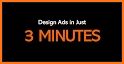Create ads in just minutes related image