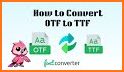 Font Converter - Convert OTF to TTF related image