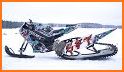 Offroad Snow Bike Christmas Racing related image