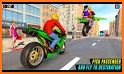 Flying ATV Bike Taxi Simulator: Free Driving Games related image