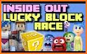 Pixel World,Lucky Block Race + Skins for Minecraft related image