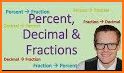 Fractions Decimals Percentages related image