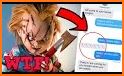 Fake Call from vedio chucky DOLL related image