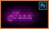 Neon Glitch Skull Keyboard Background related image
