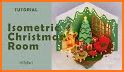 Isometric Christmas related image