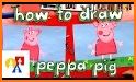 Draw Peppa Pig related image