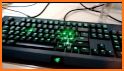 Green Water Drop Keyboard related image