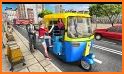 Modern Tuk Tuk Auto Rickshaw: Free Driving Games related image
