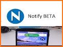 Notify BETA related image