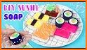 Yummy Sushi Emoji Stickers related image