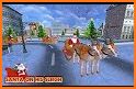 Car Race 3D Santa Christmas related image