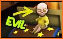 Scary Baby in Yellow Horror Video Call & Chat related image