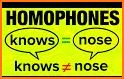 Kids English Homophones Word Learning related image