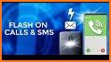 Flash alert: flash on call sms, blinking light related image