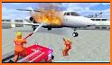 Airplane Fire Fighter  Ambulance Rescue Simulator related image