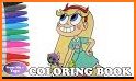 Coloring Star VS The Forces Of Evil related image