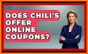 Chilis Restaurants Coupons Deals - Savings related image
