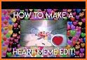 Heart Crown Photo Editor - Cat Face related image