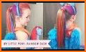 My Little Pony Hair Design related image