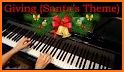 Gold Christmas Santa Keyboard Theme related image
