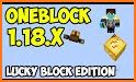 One Block Lucky Mod for MCPE related image