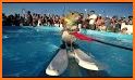 What a jump - free water skiing game related image