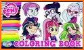 Best Little Pony Coloring book Game related image