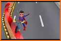 Super Heroes Fly: Sky Dance - Running Game related image