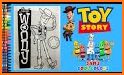 Toy Story coloring cartoon fan related image