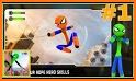 Flying Rope Hero Stickman Game - Grand Crime City related image