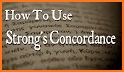Strong's Concordance Bible  KJV related image