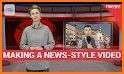 Breaking News Video Maker : Green Screen TV Studio related image