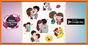 Romantic Love Stickers For WhatsApp WAStickerApps related image