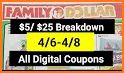 Free Publix Digital Coupons for Family Dollar related image