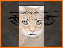 How to draw Lady and Cat related image