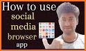 AIO Social Media Browser ( 6 MB ) - Light & Fast related image