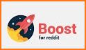 Boost for reddit related image