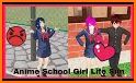 Anime School Girl Life Sim 3D related image