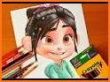 How to Draw Wreck It Ralph Vanellope related image