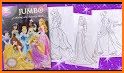 Princess Coloring Book & Drawing Book For Kids related image