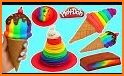 Rainbow Ice Cream Sandwich Maker🌈 Ice Cream Shop related image