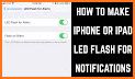 LED Flash Alert: Flash reminder for calls and SMS related image