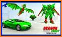 Dragon Robot Formula Car Transformation related image