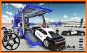 US Police Car Transporter Plane: Truck Sim Games related image