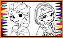 Elsa Coloring Games related image