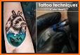 Tattoo Color by Number for Adults- Tattoo Coloring related image
