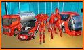 Gorilla Robot transforming game: Bus Robot Car war related image
